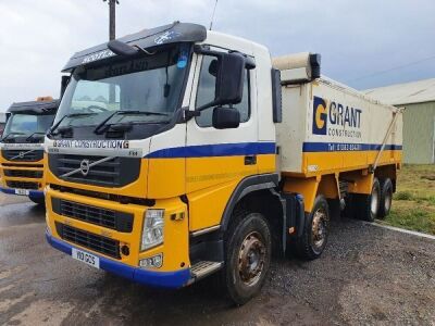 2012 Volvo FM380 8x4 Alloy Body Aggregate Spec Tipper