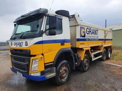 2015 Volvo FM420 8x4 Alloy Body Aggregate Spec Tipper