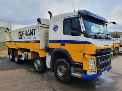 2016 Volvo FM420 8x4 Alloy Body Aggregate Spec Tipper