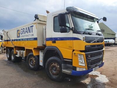 2016 Volvo FM420 8x4 Alloy Body Aggregate Spec Tipper