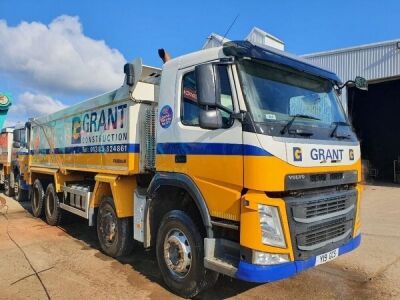 2015 Volvo FM420 8x4 Alloy Body Aggregate Spec Tipper