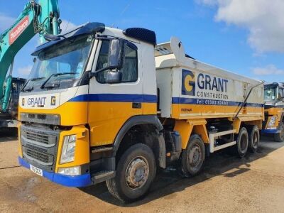 2015 Volvo FM420 8x4 Alloy Body Aggregate Spec Tipper - 2