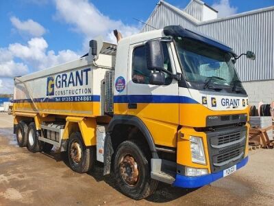 2015 Volvo FM420 8x4 Alloy Body Aggregate Spec Tipper