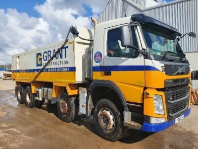 2016 Volvo FM420 8x4 Alloy Body Aggregate Spec Tipper