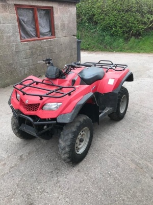 2009 Suzuki King 400AS 4x4 Quad Bike