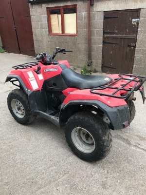 2009 Suzuki King 400AS 4x4 Quad Bike - 4