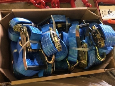 10 x 5 Ton Ratchet Straps