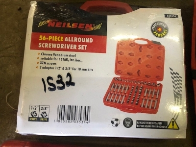 56pc Screwdriver Set