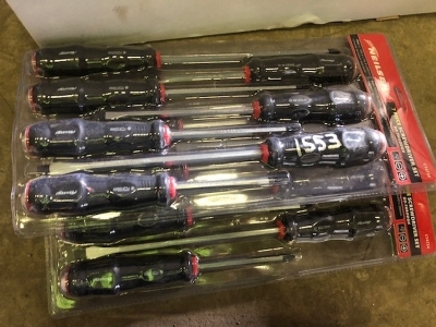 2 x Heavy Duty Screw Driver Sets