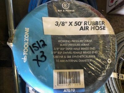 3 x 50ft Air Hoses - 2