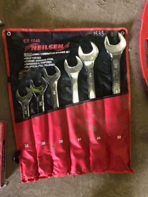 Jumbo Spanner Set 33, 36, 38, 41, 46, 50 mm