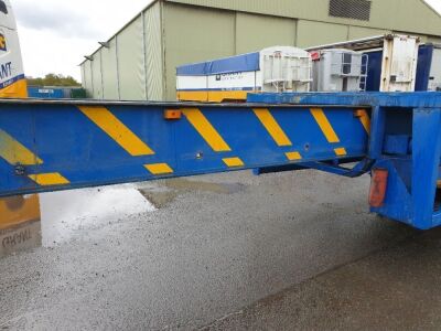 1999 Weightlifter 13.6 -21m Extendable / Steer Triaxle Flat Trailer  - 7