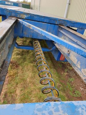 1999 Weightlifter 13.6 -21m Extendable / Steer Triaxle Flat Trailer  - 10