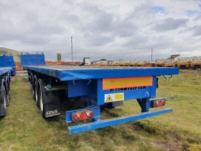 1999 Weightlifter 13.6 -19m Extendable / Steer Triaxle Flat Trailer  - 4