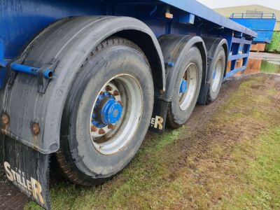 1999 Weightlifter 13.6 -19m Extendable / Steer Triaxle Flat Trailer  - 12