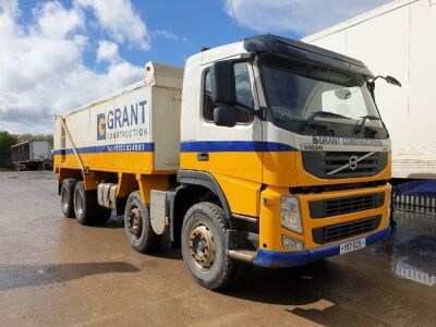 2012 Volvo FM380 8x4 Alloy Body Aggregate Spec Tipper