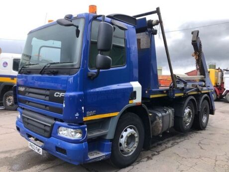 2013 DAF CF 6x2 Mid Lift Skip Loader