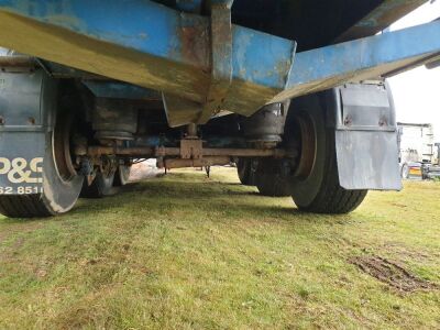 2000 Montracon 13.6 - 21m Extendable / Steer Triaxle Flat Trailer  - 13