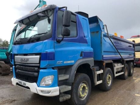 2015 DAF CF Euro 6-400 8x4 Steel Body Tipper