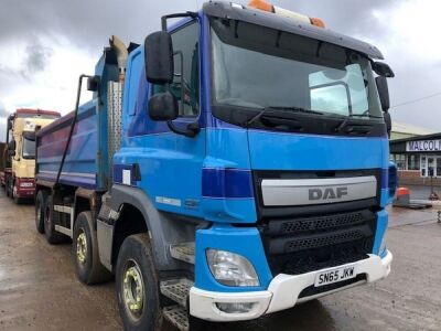 2015 DAF CF Euro 6-400 8x4 Steel Body Tipper - 2