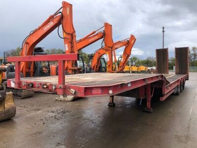 2011 M&G Triaxle Semi Low Loader Trailer