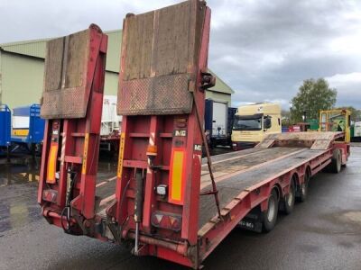 2011 M&G Triaxle Semi Low Loader Trailer - 3