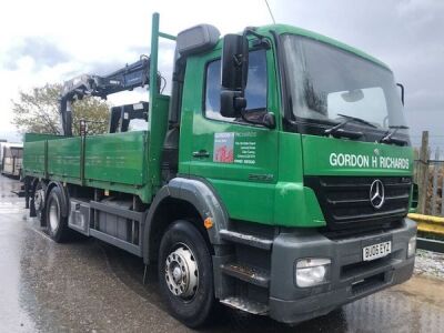 2006 Mercedes Axor 2528 6x2 Rear Lift, Dropside Rigid