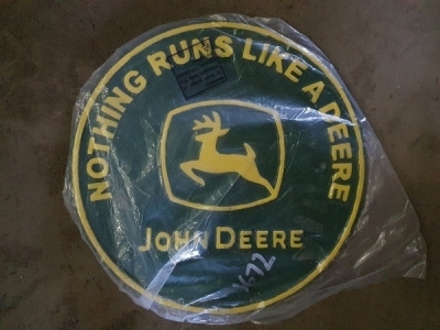 John Deere Cast Sign