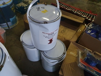 3x 5Ltr Red Oxide Primer