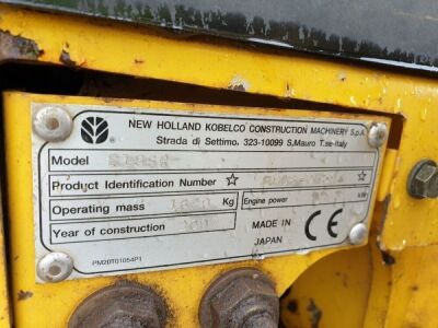 2007 New Holland E18 Mini Digger - 8