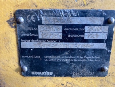 2011 Komatsu PC130-6 Excavator  - 9