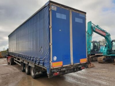 2008 SDC Triaxle Curtainside Trailer