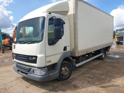 2012 DAF LF45 160 4x2 7.5 ton Box Van - 2