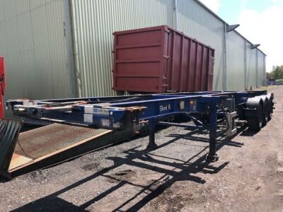 2010 SDC Triaxle Skeletal Trailer