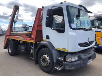 2014 Renualt Midlum 270DXI 4x2 Skip Loader