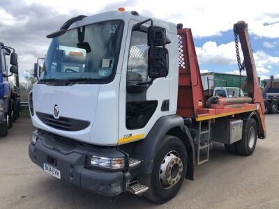 2014 Renualt Midlum 270DXI 4x2 Skip Loader - 2