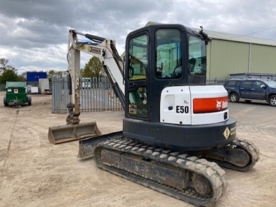 2013 Bobcat E50 midi Excavator - 5