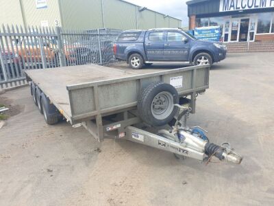 Ifor Williams Triaxle Drawbar Flat Trailer