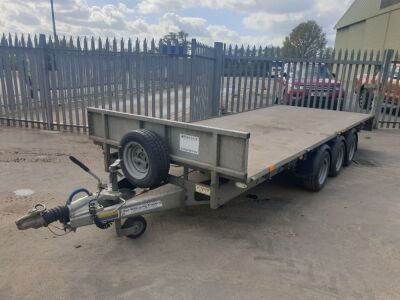 Ifor Williams Triaxle Drawbar Flat Trailer - 2