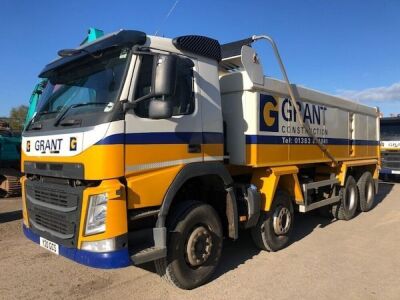 2015 Volvo FM420 8x4 Alloy Body Aggregate Spec Tipper