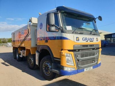 2016 Volvo FM420 8x4 Alloy Body Aggregate Spec Tipper