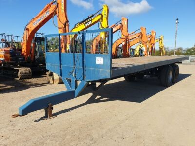 Tandem Axle Drawbar Flat Trailer