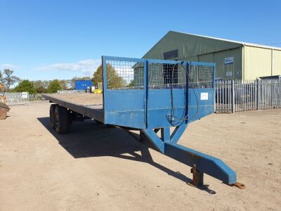 Tandem Axle Drawbar Flat Trailer - 2