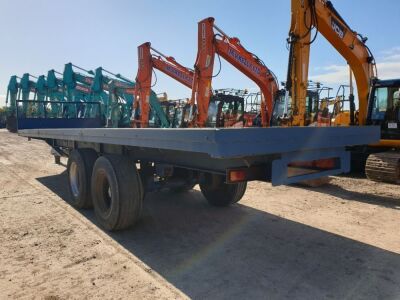 Tandem Axle Drawbar Flat Trailer - 4