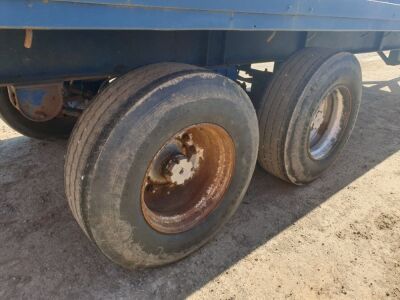 Tandem Axle Drawbar Flat Trailer - 6