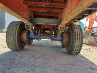 Tandem Axle Drawbar Flat Trailer - 8