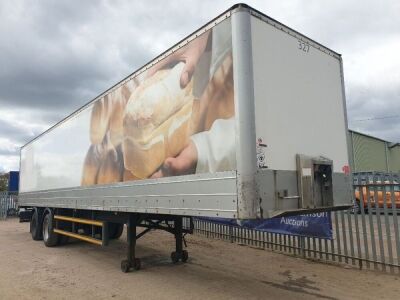 2008 Montracon Tandem Axle Box Trailer