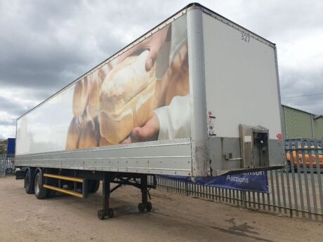 2008 Montracon Tandem Axle Box Trailer