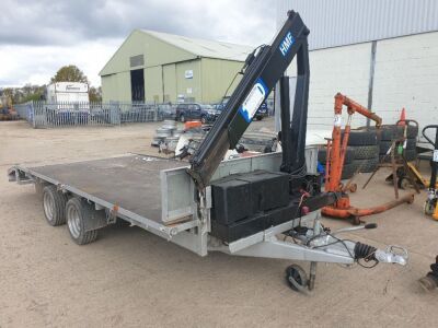 Tandem Axle Drawbar Plant Trailer