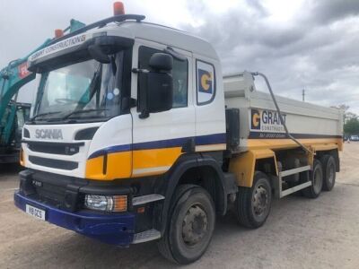 2017 Scania P410 8x4 Steel Body Tipper - 2